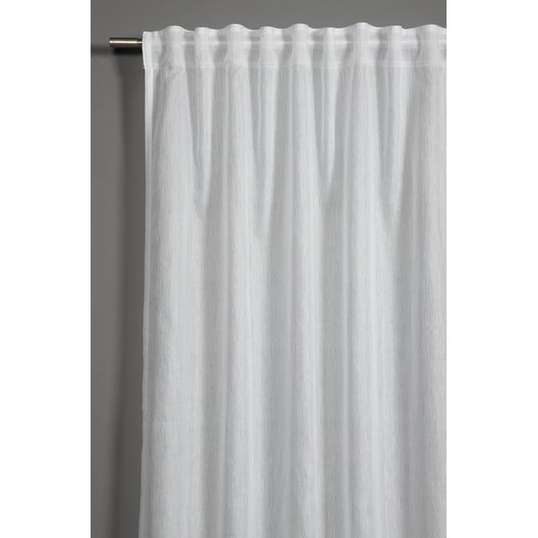 Balta užuolaida 245x140 cm Jacquard-Voile - Gardinia