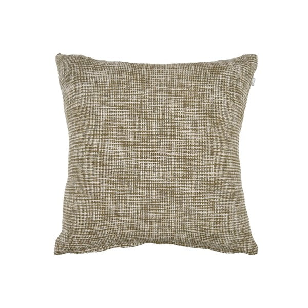 Žalia ir balta medvilninė pagalvė PT LIVING Net, 45 x 45 cm