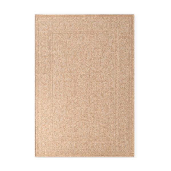 Smėlio spalvos/dramblio kaulo spalvos lauko ir vidaus kilimas 120x170 cm Duet Kona – NORTHRUGS