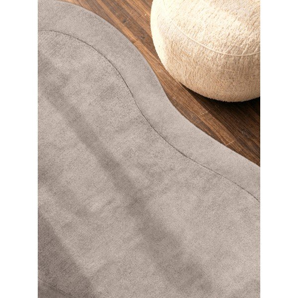 Rankų darbo pilkos spalvos kilimas iš vilnos mišinio 125x200 cm Kari Organic – Villeroy&Boch-image-2