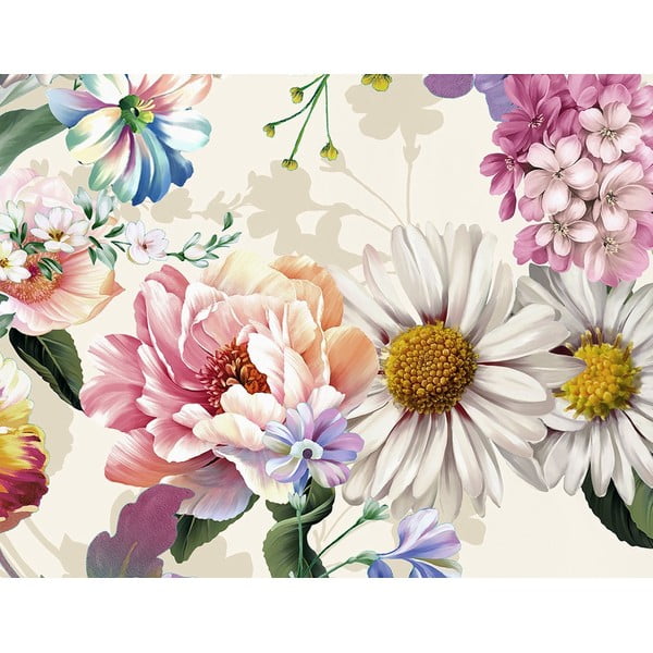 Ekologiškos medvilnės viengulė patalynė Descanso Flower Garden, 140 x 220 cm-image-3