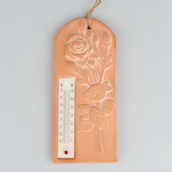 "Dakls Belle Rose" keraminis termometras