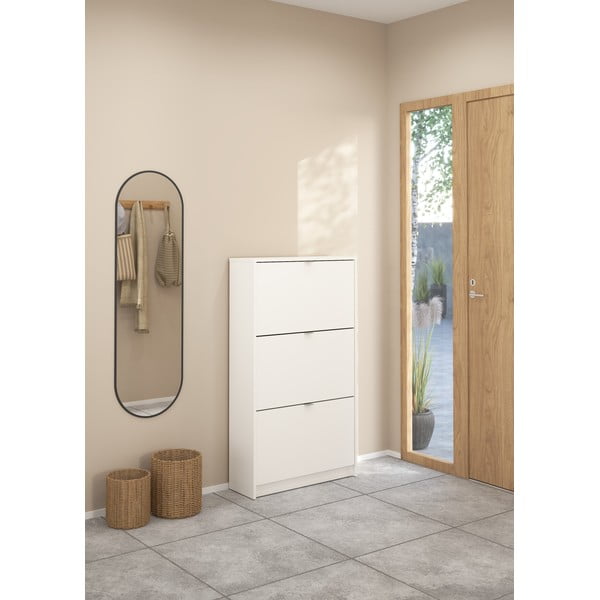 Atlenkiama spintelė batams baltos spalvos Shoes – Tvilum-image-1