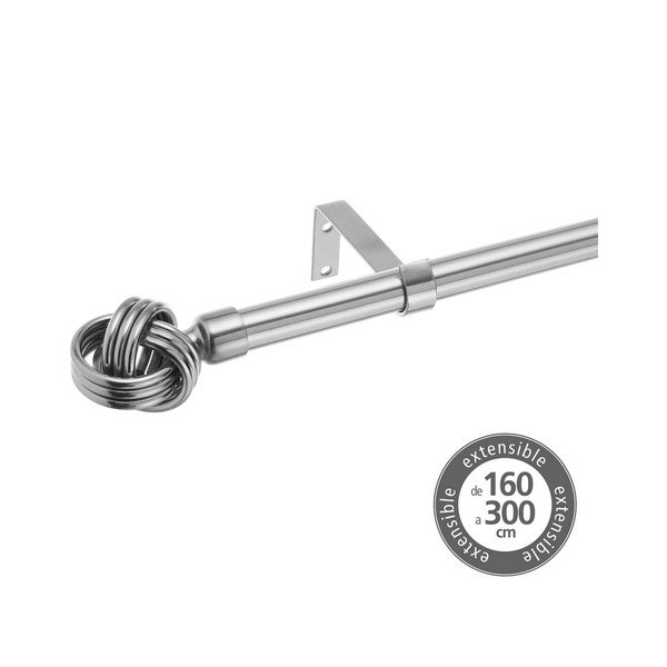 Išplečiamas užuolaidos strypas iš metalo 160 - 300 cm – Casa Selección-image-1