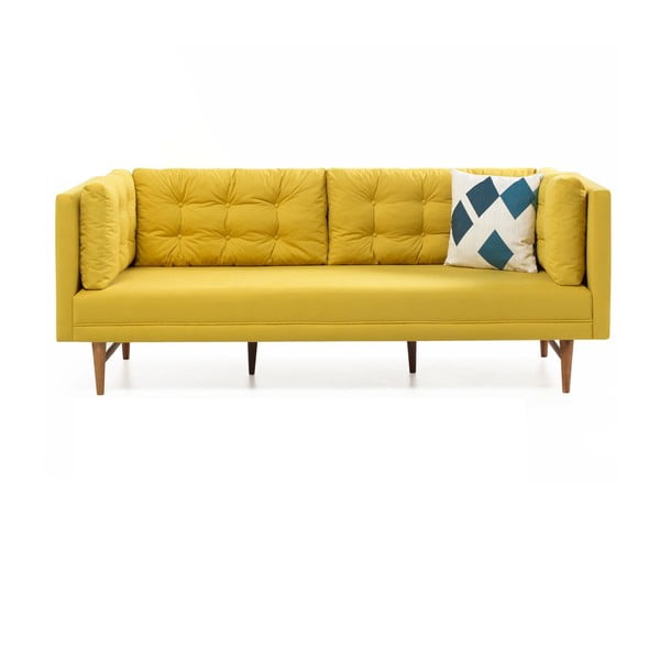 Geltona sofa Balcab Home Eva