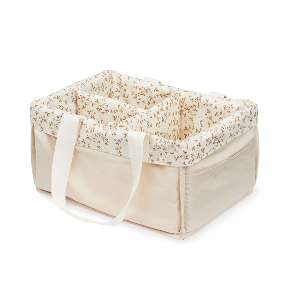 Smėlio spalvos iš tekstilės vaikiška daiktadėžė 32x23x15 cm Lierre – Cam Cam Copenhagen