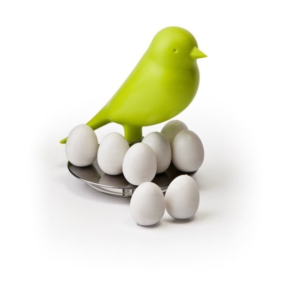 Žalias stovas su magnetais Qualy Magnetinis kiaušinis Sparrow