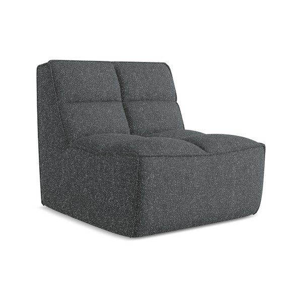 Tamsiai pilkos spalvos modulinė sofos dalis Kalai – Makamii-image-1