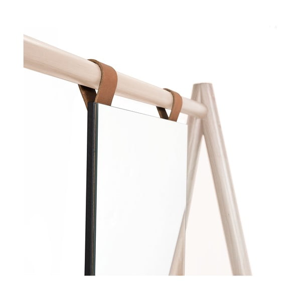 Pakabinamas veidrodis drabužių stovui Karup Design Hongi Black-image-1