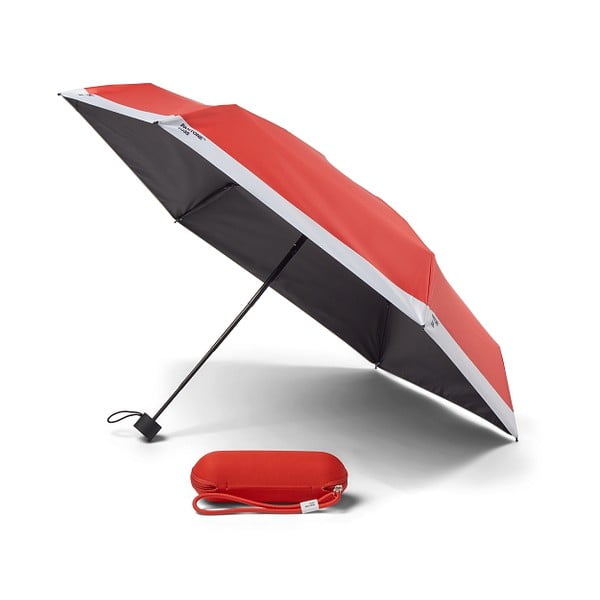 Raudonas sulankstomas skėtis Pantone