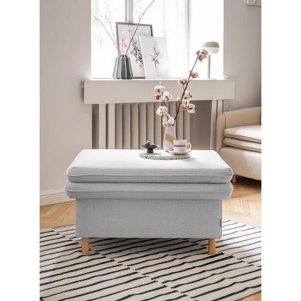 Taburetė šviesiai pilkos spalvos Simon – Miuform-image-4