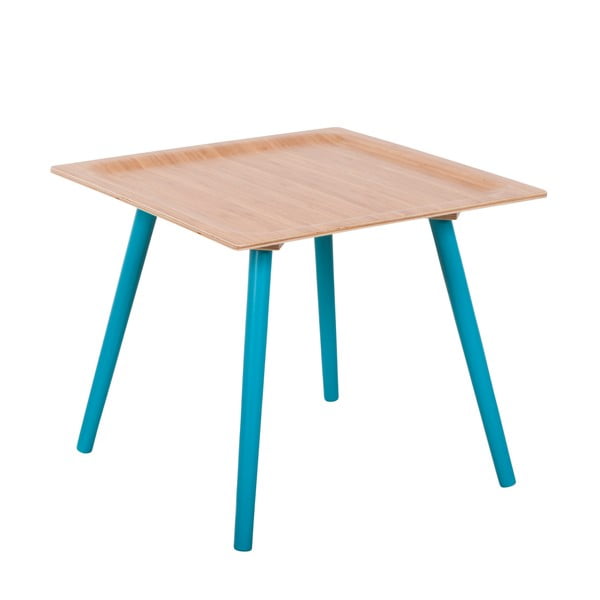 Bambuko stalas "Warrior M", mėlynos spalvos