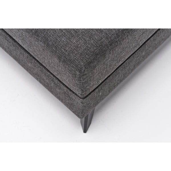 Kampinė sofa antracito spalvos („U“ formos) Eris – Balcab Home-image-1
