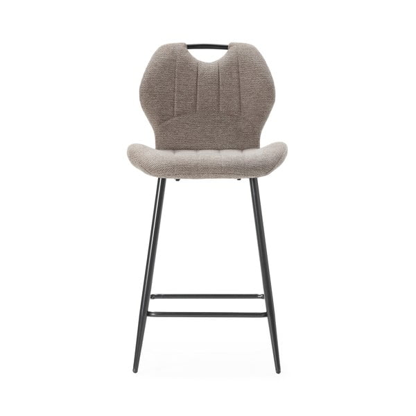 Baro taburėtės šviesiai rudos spalvos 2 vnt. (sėdynės aukštis 65 cm) Muli – Marckeric-image-2