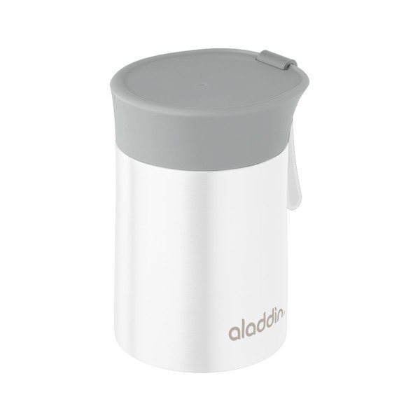 Nerūdijančio plieno baltos spalvos termosas maistui "Aladdin", 400 ml