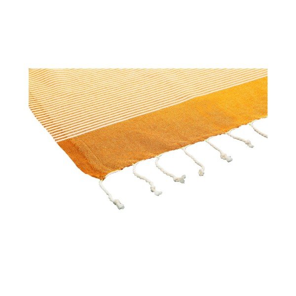 Oranžinis hamamo rankšluostis Šoninis, 100 x 180 cm-image-1
