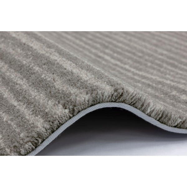 Kilimas iš vilnos pilkos spalvos 160x240 cm Calisia M Ribs – Agnella-image-3