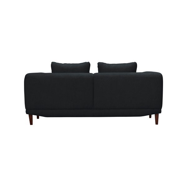 Juoda dviejų vietų sofa "Windsor & Co Sofos Sigma-image-3