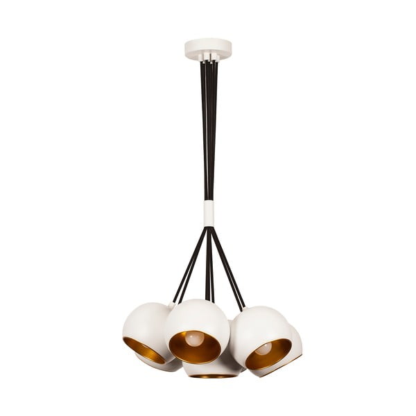 Baltas pakabinamas šviestuvas Opviq lights Sivani-image-2