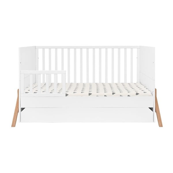 Balta vaikiška lovelė su stalčiumi BELLAMY Lotta, 70 x 140 cm-image-2