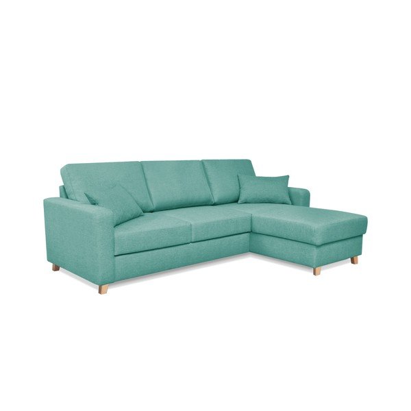 Mėtų žalios spalvos sofa lova Cosmopolitan dizainas Nice-image-4