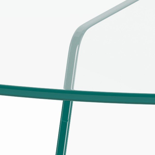 Iš stiklo apvalios formos kavos staliukas ø 80 cm Samos – Actona-image-2