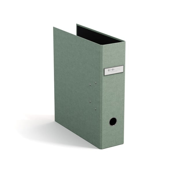 Žalios spalvos iš kartono biuro organizatorius dokumentams Archie Canvas Paper Laminate – Bigso