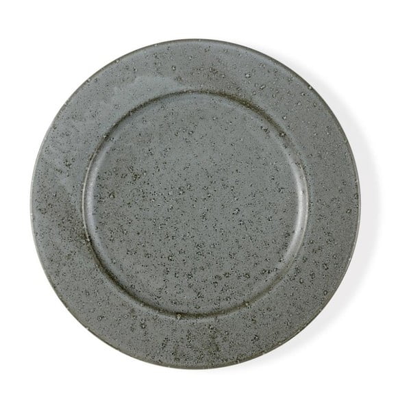 Pilkos akmens masės sekli lėkštė Bitz Mensa, skersmuo 27 cm