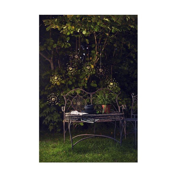 Saulės energija veikiantis lauko šviestuvas su baltais LED Star Trading Firework-image-4