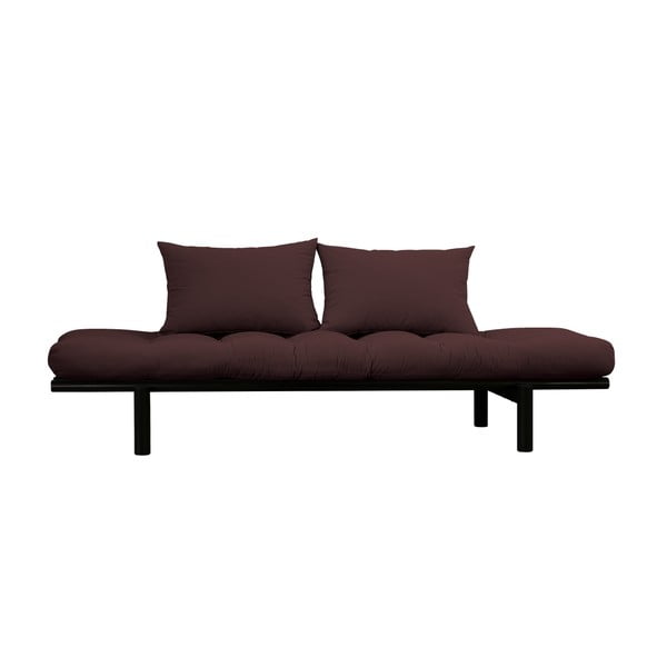 Sofa "Karup Pace" juoda/ruda