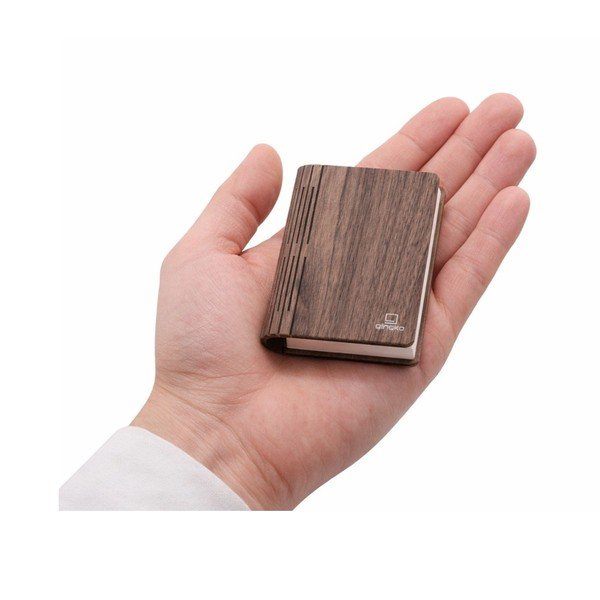 Tamsios natūralios spalvos šviečianti dekoracija nešiojamas USB BookLight – Gingko