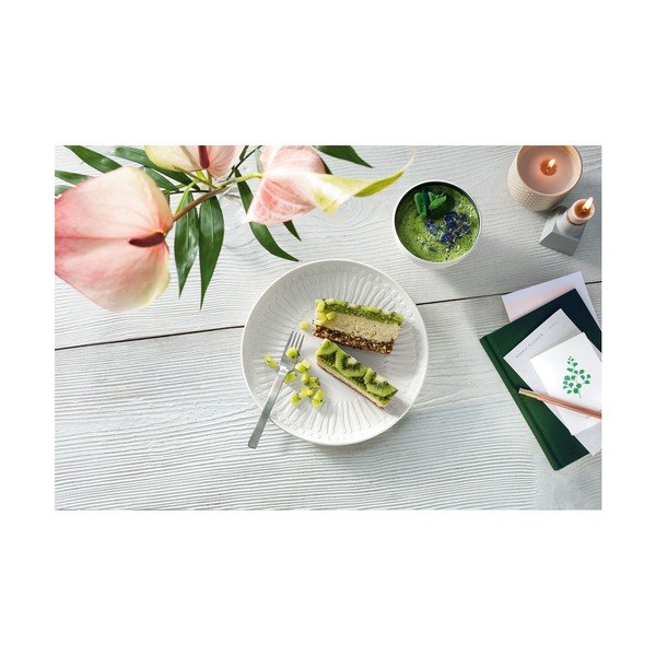 Baltos spalvos porceliano lėkštė Villeroy & Boch Blossom, ⌀ 24 cm-image-1