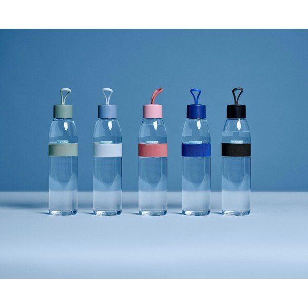 Šviesiai mėlynos spalvos iš plastiko butelis 500 ml Ellipse – Mepal-image-2