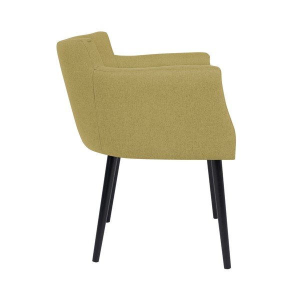 Geltonos spalvos kėdė su porankiais "Windsor & Co" sofos "Gemini-image-4
