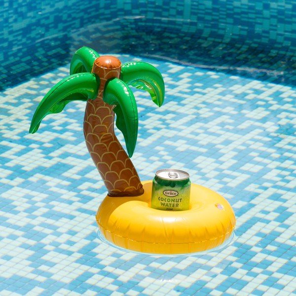 "InnovaGoods Palmtree" pripučiamas gėrimo žiedas-image-1