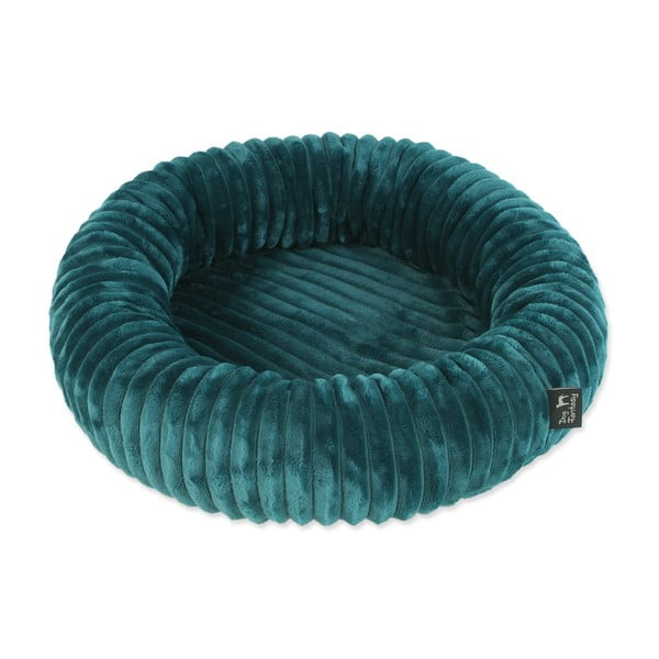 Tamsiai žalios spalvos augintinio guolis šuniui ø 50 cm Dog Fantasy Stripe – Plaček Pet Products