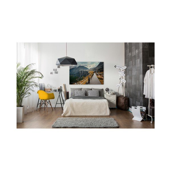 Styler Glasspik Vaizdai Norvegija Kalnai, 80 x 120 cm-image-2