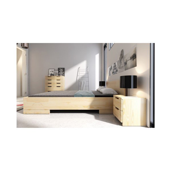 Dvigulė lova iš pušies medienos SKANDICA Spectrum Maxi, 160 x 200 cm-image-4