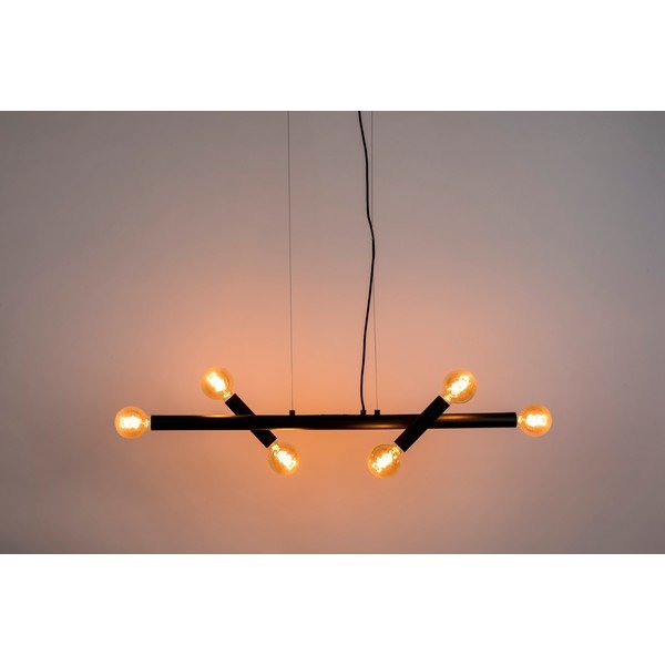 Kabantis šviestuvas juodos spalvos Hawk – Zuiver-image-1