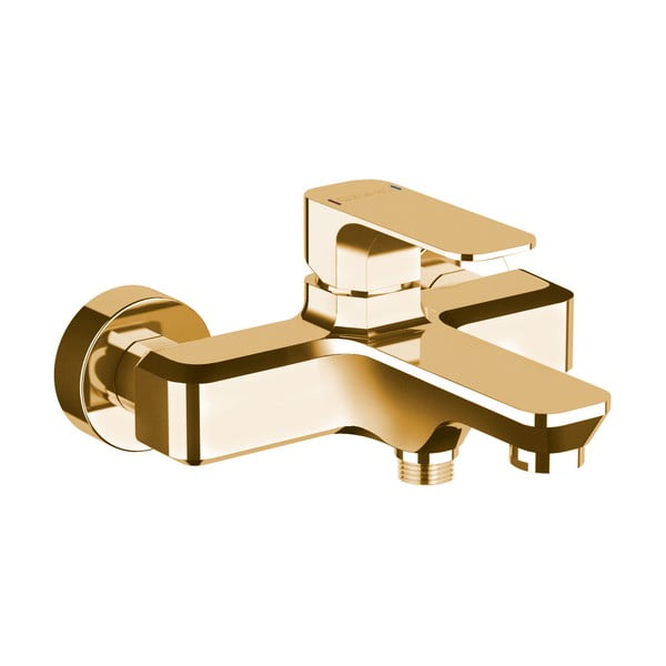 Voniai čiaupas auksinės spalvos prie sienos (su 2 lizdais) Spy – Sapho