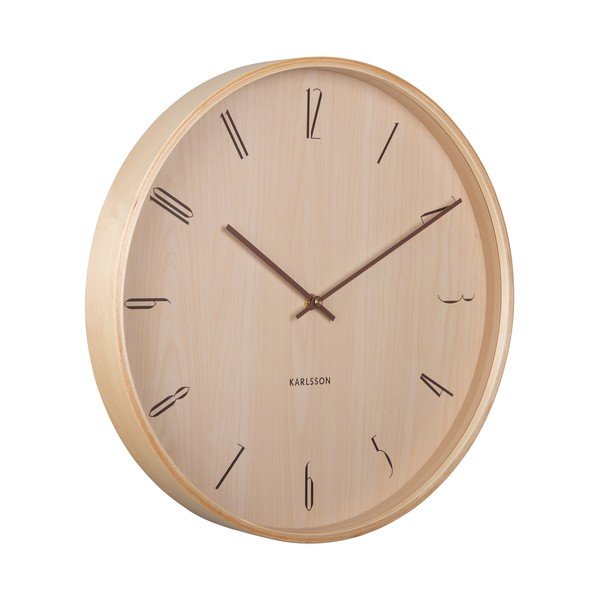 Sieninis laikrodis ø 40 cm Suave – Karlsson-image-4