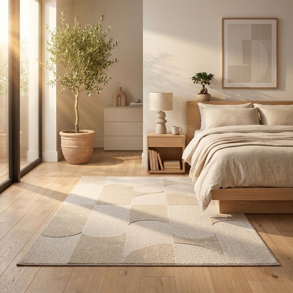Smėlio spalvos kilimas 120x170 cm Luna – ESTE-image-1