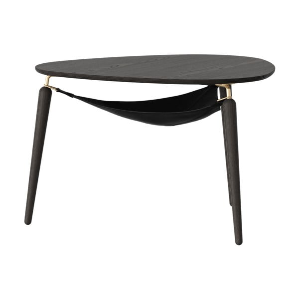 Juodos spalvos kavos staliukas ø 80 cm Hang Out – UMAGE-image-2