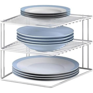 Baltos spalvos iš plieno papildoma virtuvės lentyna 25x25 cm Silos – Metaltex