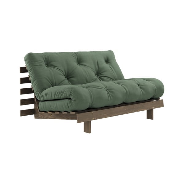 Sulankstoma sofa žalios spalvos 140 cm Roots – Karup Design