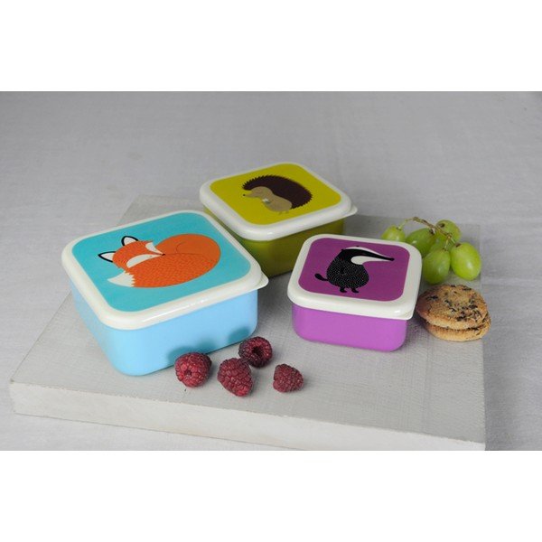 3 užkandžių dėžučių rinkinys Rex London Rusty And Friends-image-1