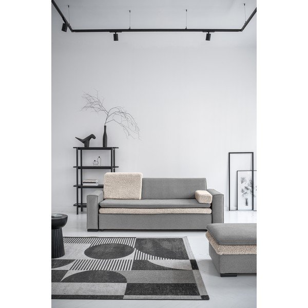 Sulankstoma sofa pilkos spalvos 235 cm – Miuform-image-1