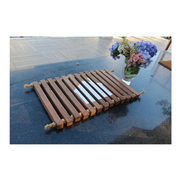 Medinis kilimėlis Doormat Woodie, 64 x 40 cm-image-1