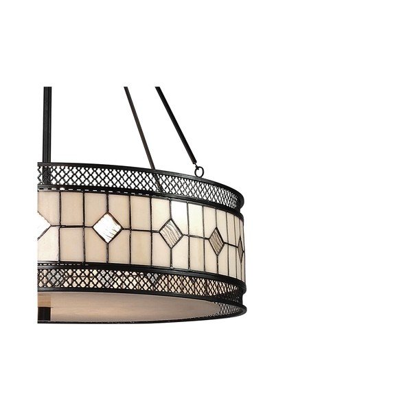Iš metalo kabantis šviestuvas ø 60 cm su stiklo gaubtu Waldorf – Premier Housewares-image-3