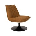 Krėslas ochros spalvos iš boucle Jax – White Label